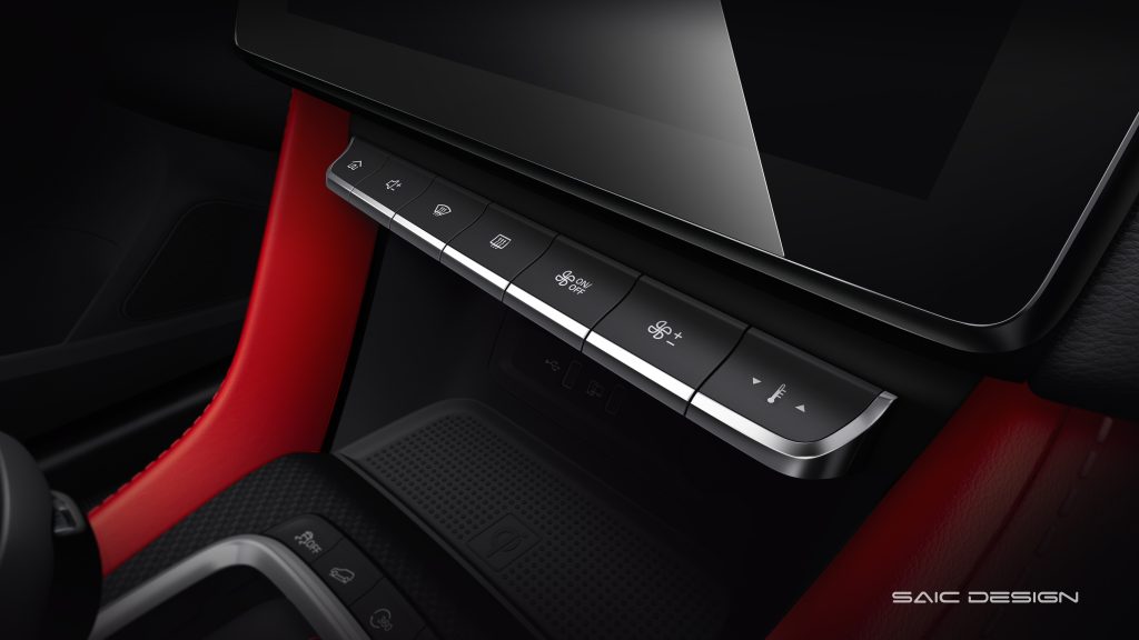 MG ZS 2019 central control