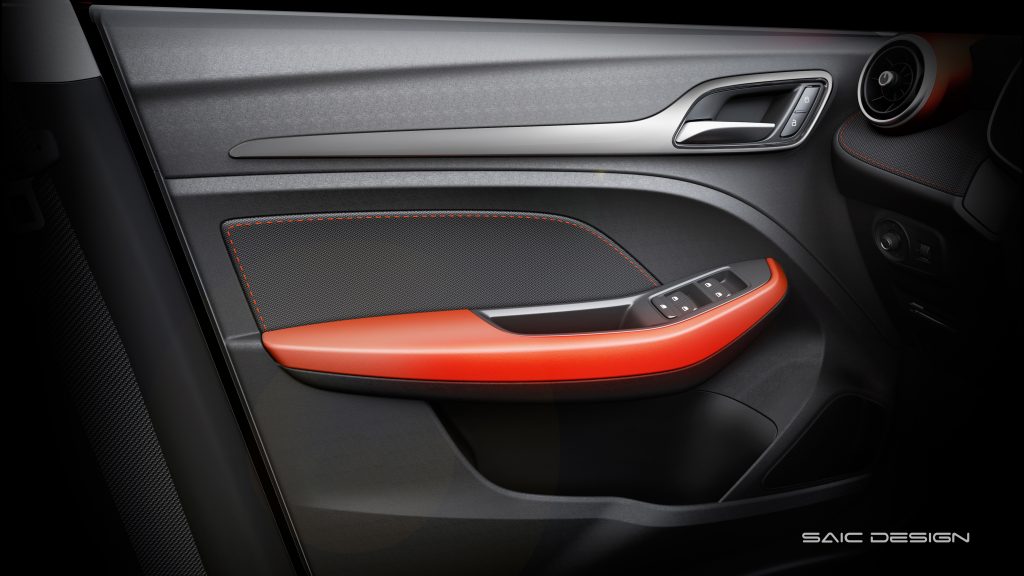 MG ZS 2019 door