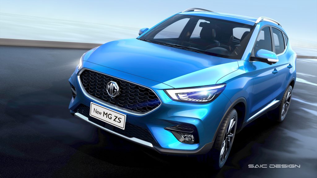 MG ZS 2019 front 45 (1)