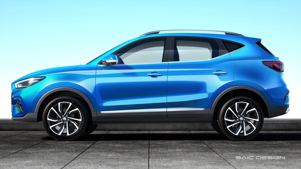 MG ZS 2019 side