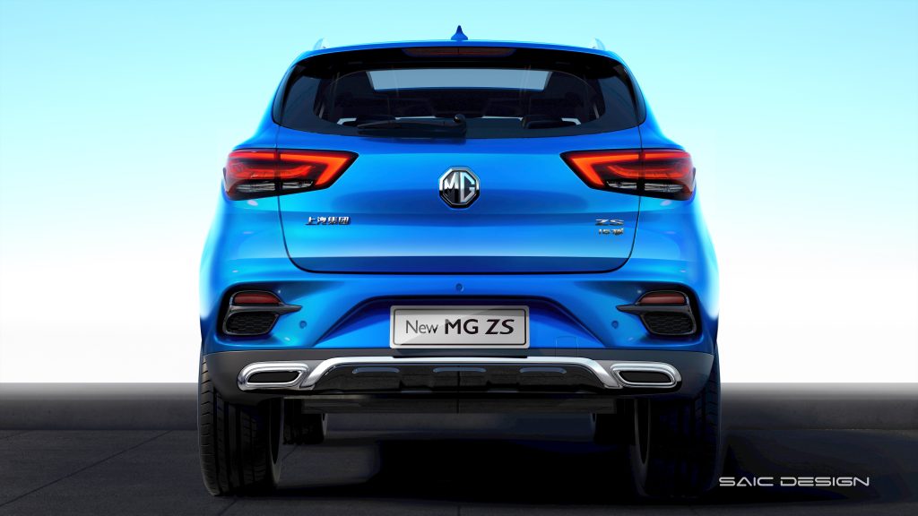 MG ZS 2019外饰 rear mirror